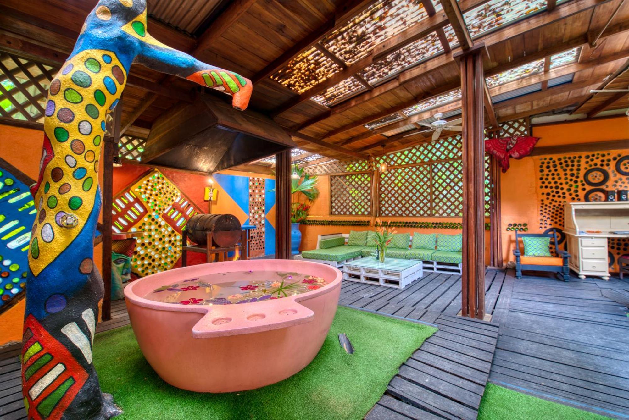 Tree House Beachfront Lodge Puerto Viejo de Talamanca Exterior foto